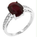 Red Ruby CZ Ring